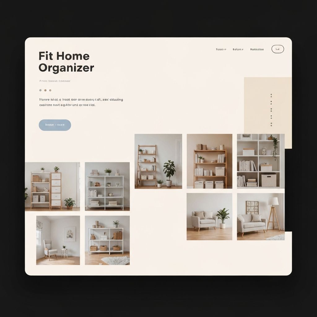 Screenshot of Fit Home Organizer
